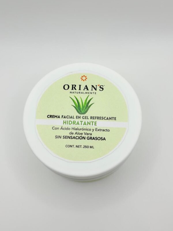 Crema Facial Hidratante con Ácido Hialurónico
