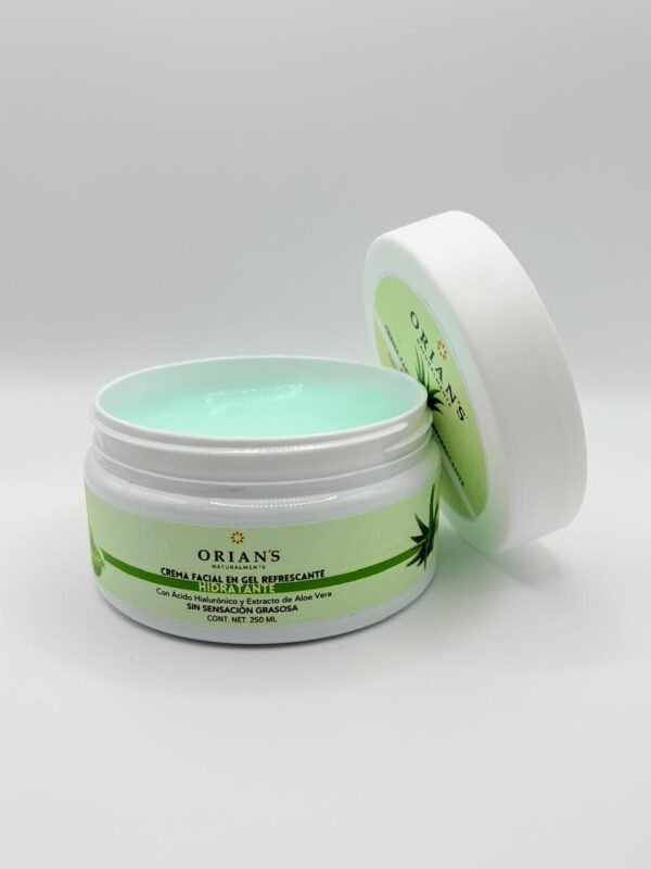 Crema Facial Hidratante con Ácido Hialurónico